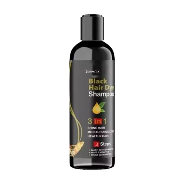 Black Hair Dye Shampoo 100 Ml