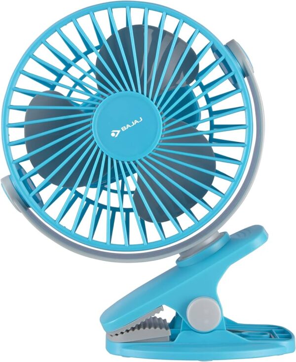 Bajaj Pygmy Mini Personal Fan Blue Color