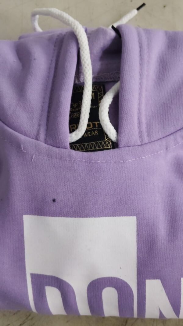 Women Hoodie Size M Color Purple