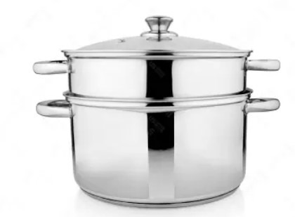 Urbanspoon Stainless Steel Induction Bottom 2 Tier Steamer