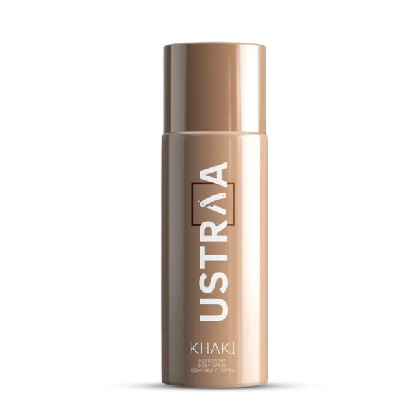 Ustraa Khaki Deodorant Body Spray For Men 150Ml