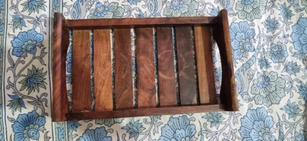 Wooden Serving Tray Rosewood
