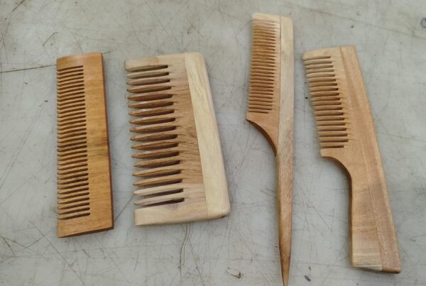 Wooden Comb Pack Of 4