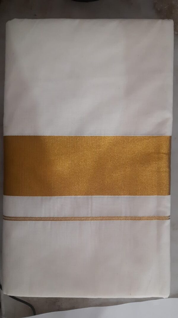 Saree For Women Color Cream Golden