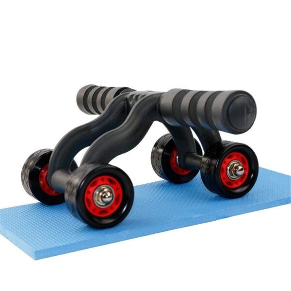 Abs Roller 4 Wheel Ab Roller Abdominal Workout Fitness