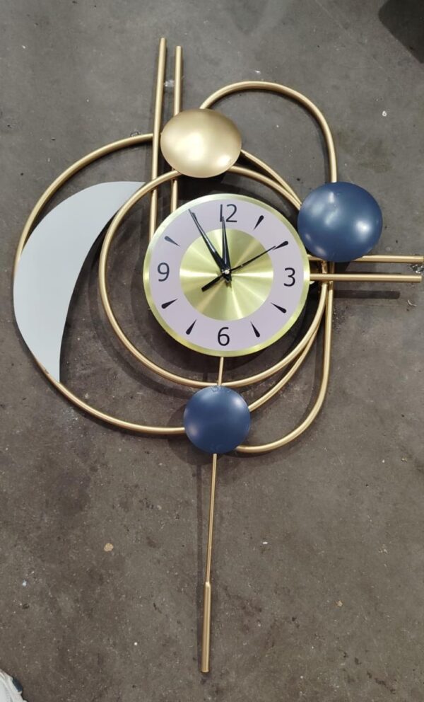 Wall Clock Decor Art Sculpture Clock For Home Office Living Room Bedroom Restaurant Cafe