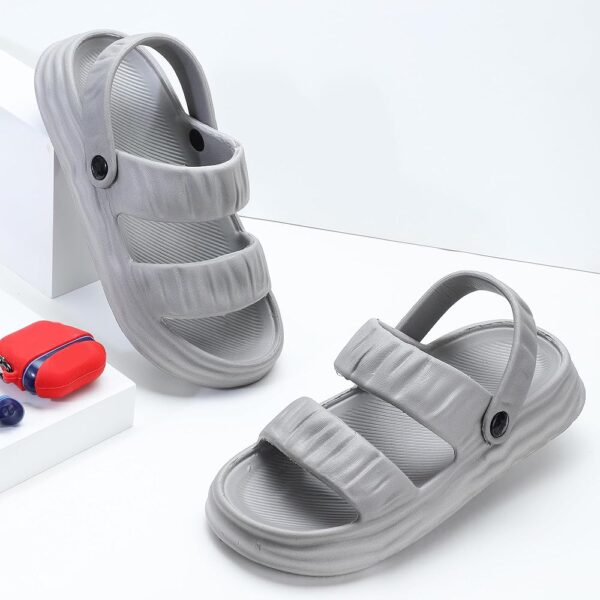 Women Clogs Sandal Grey Color Size 39