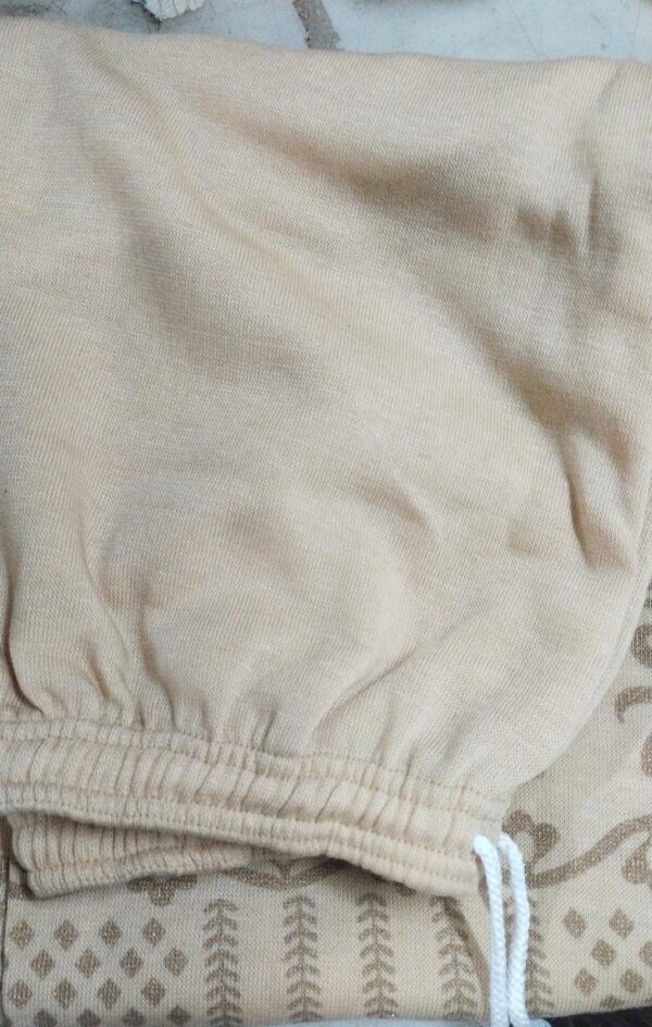 Women Woolen Plazo Size M Color Cream