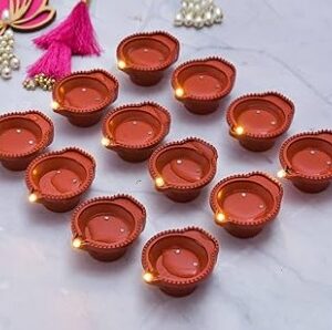 Water Sensor Diya Set Of 24