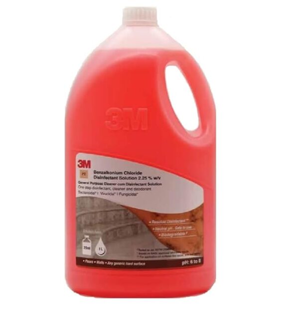 3M P2 Benzalkonium Chloride Disinfectant Solution 5 Ltr