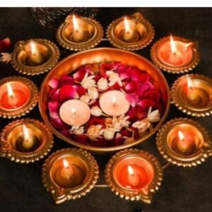 Urli Boul Diyas 10 Diyas For Home Decor