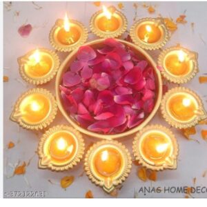 Urli Boul Diyas 10 Diyas For Home Decor