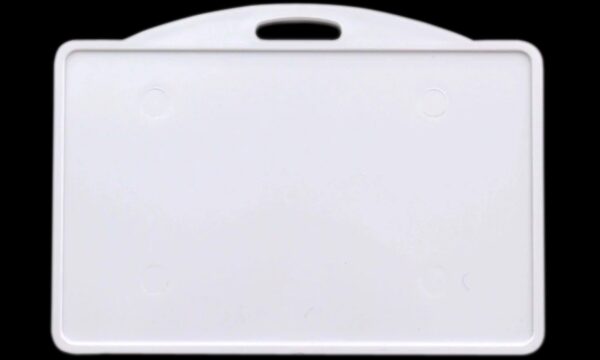 White Pasting Id Card Holder White Pack Of 100