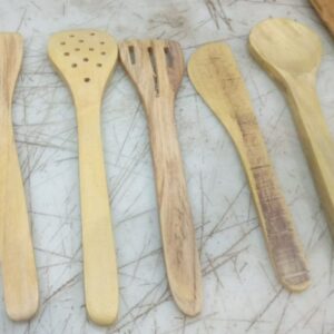 Wooden Serving Spoon Set Of 5