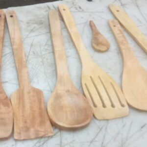 Wooden Serving Spoon Set Of 8