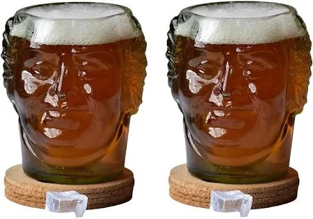 Upcycled Old Monk The Legend Glass Pack Of 2