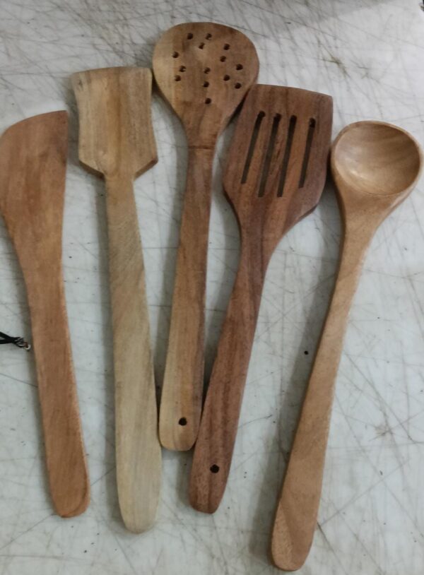 Wooden Spatula For Cooking Set Of 5