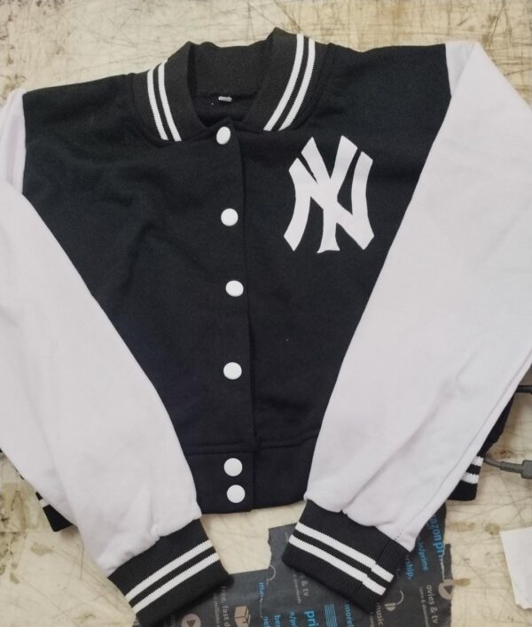 Women Colorblock Varsity Jacket Size Xl