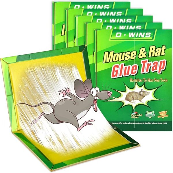 6 Pack Mouse Traps Indoor Large Glue Traps For Mice And Rats