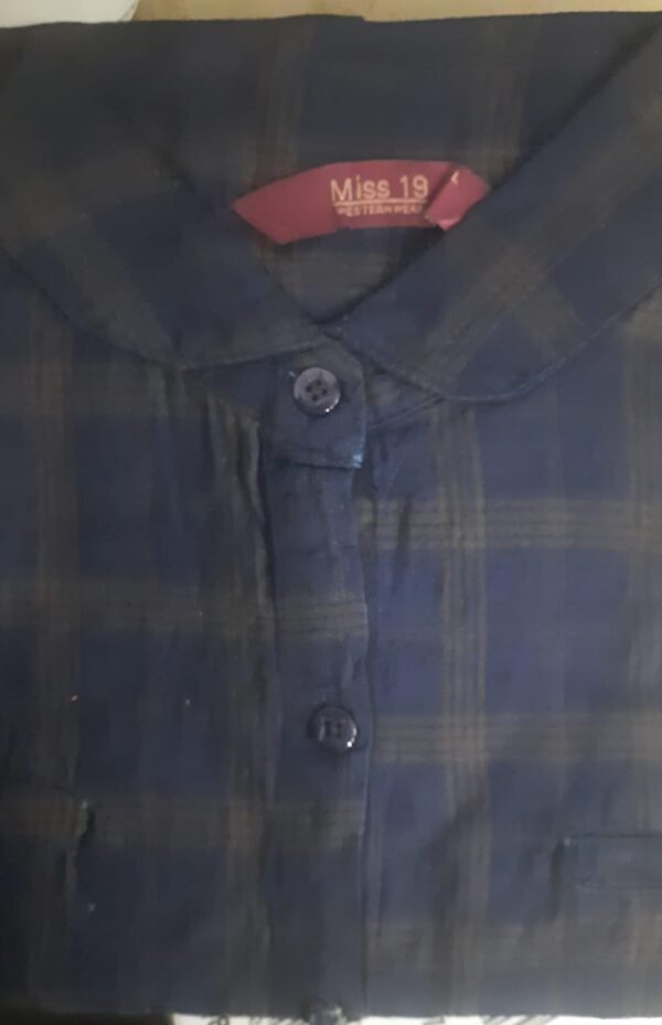 Shirt For Men Color Blue Size L