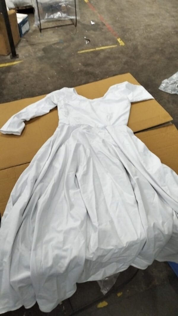 White Color Girl Frock Size S