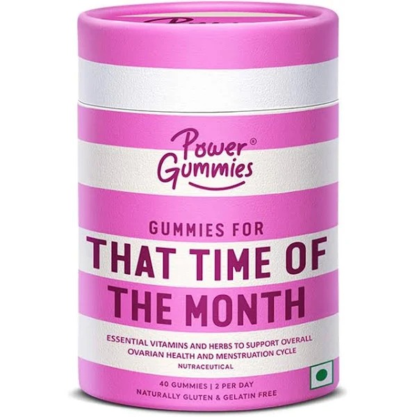 Power Gummies For That Time Of The Month Menstrual Gummies 100G