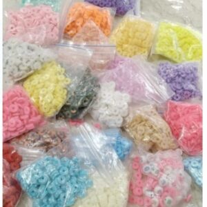 Multicolor Beads Bracelet Making Kits 23 Pcs Pack Of Approx 600