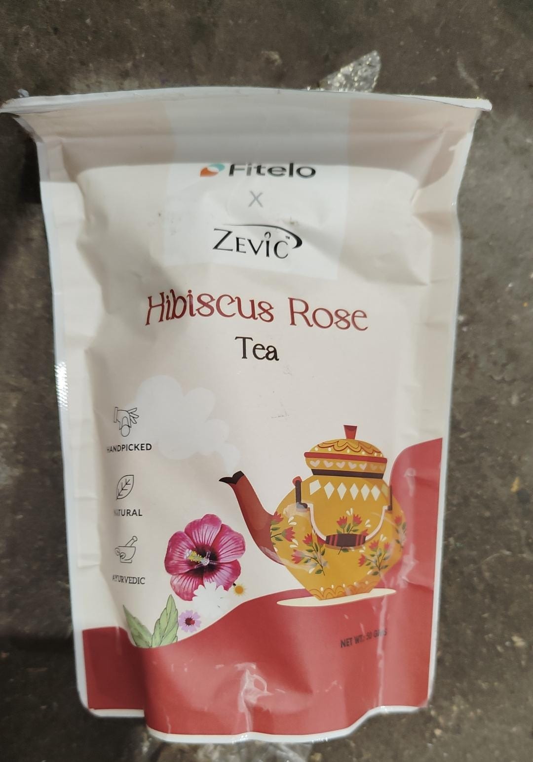 Fitelo Zevic Hibiscus Rose Tea 50G