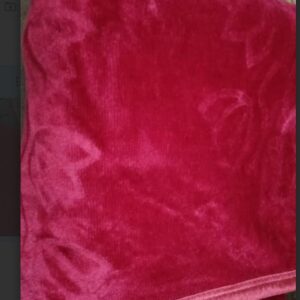 Khione Soft Dark Pink Colour Blanket Single Bed