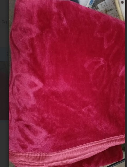 Khione Soft Dark Pink Colour Blanket Single Bed