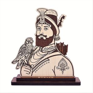 Stryco Guru Gobind Singh Ji Table Top Carved Photo