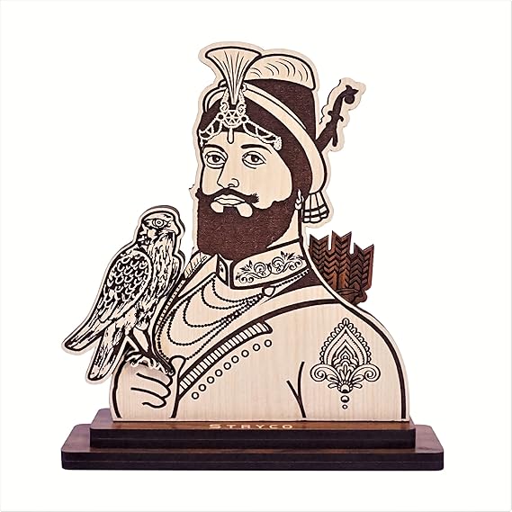 Stryco Guru Gobind Singh Ji Table Top Carved Photo