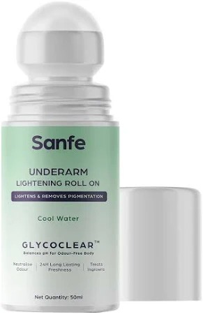 Sanfe Underarm Lightening Roll On For Women 5 Ml