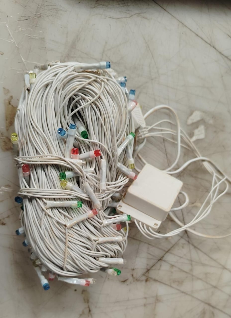 Multi Color Rice Led Light 55M