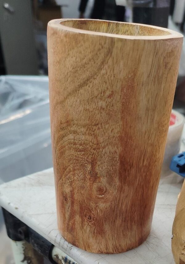 Wooden Tumbler Glass Water