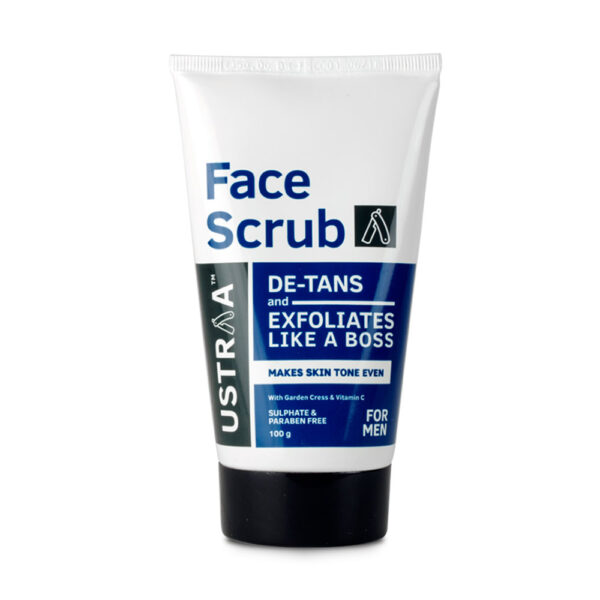 Ustraa DeTan Face Scrub Brown 100Gm