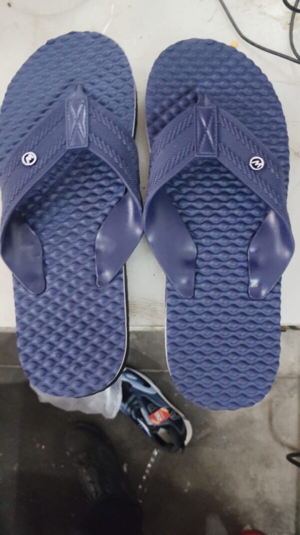 Man Slippers Blue Color Size 8 To 9