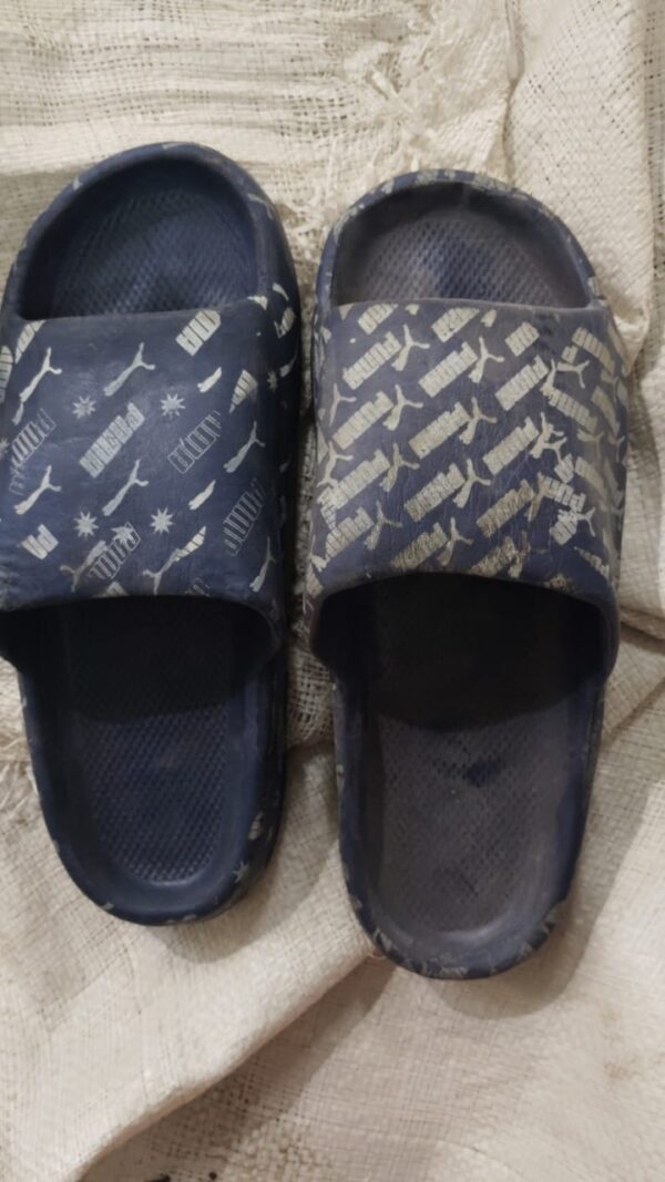 Man Slippers Blue Color Size 40