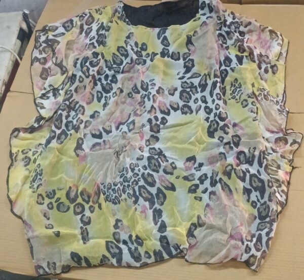 Green Multicolor Top For Girls Size Xl