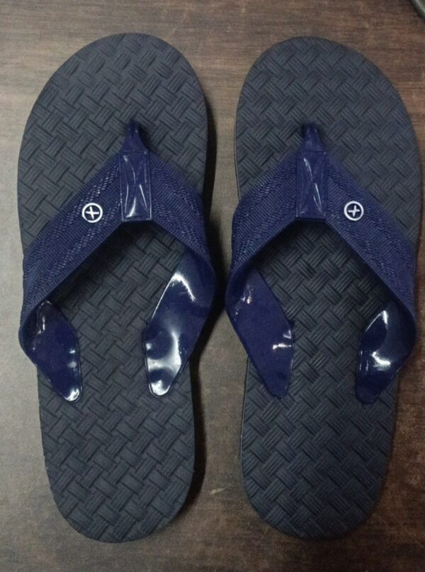 Dark Blue Slipper For Men Size 8