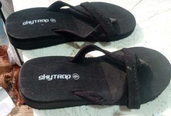 Skytop Black Slipper For Women Size 6