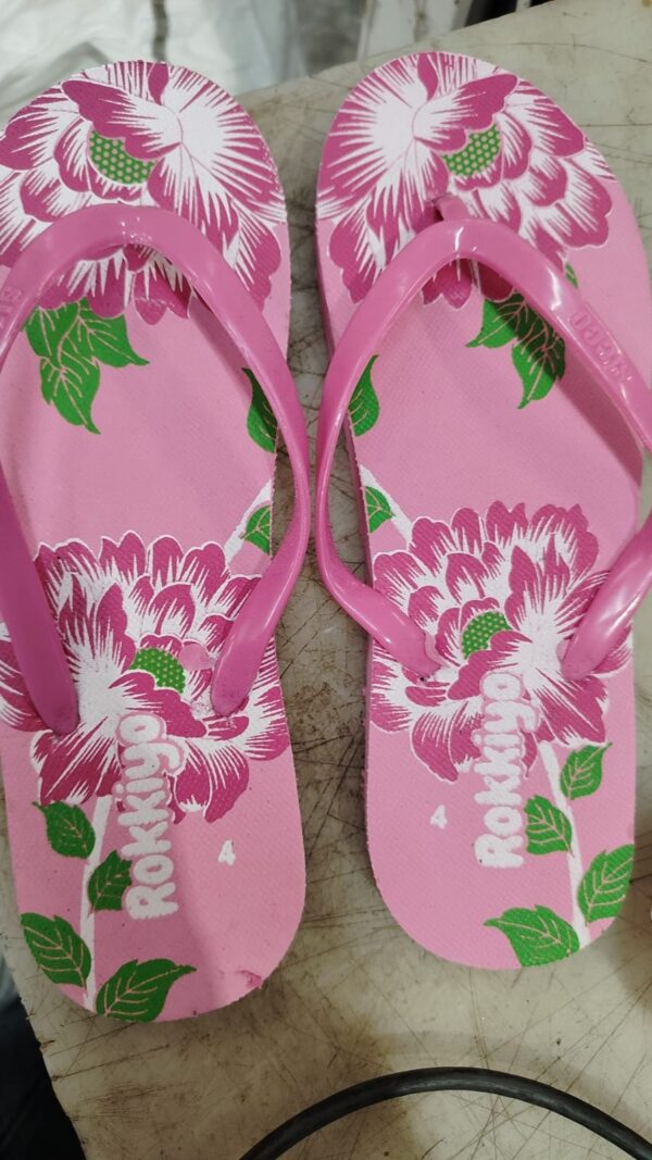 Pink Colour Slippers For Kids Girls Size 4