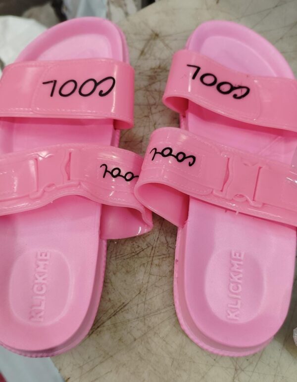 Pink Color Flip Flop Slippers For Women Size 8