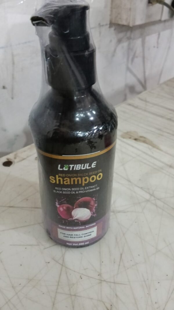 Latibule Red Onion Black Seed Shampoo 200Ml