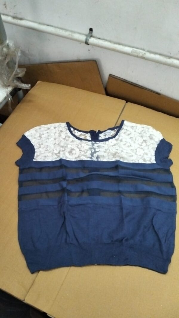 Woman Blue Top Size M