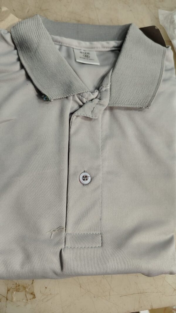 Grey Colour Half Sleeve T Shirt For Men Size 40