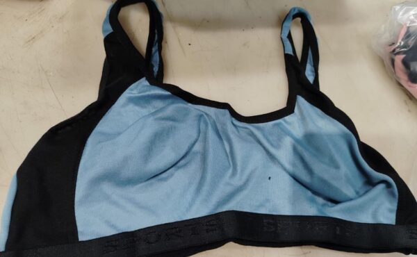 Lingerie Black And Blue Colour Bra For Women Size 40