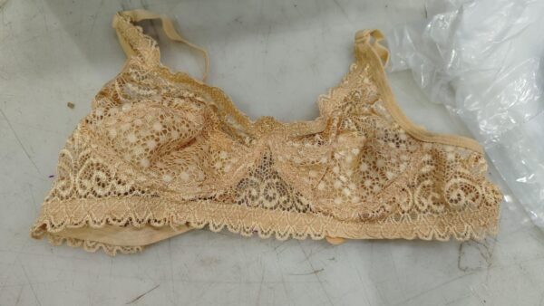 Skin Colour Net Bra For Women Size 28