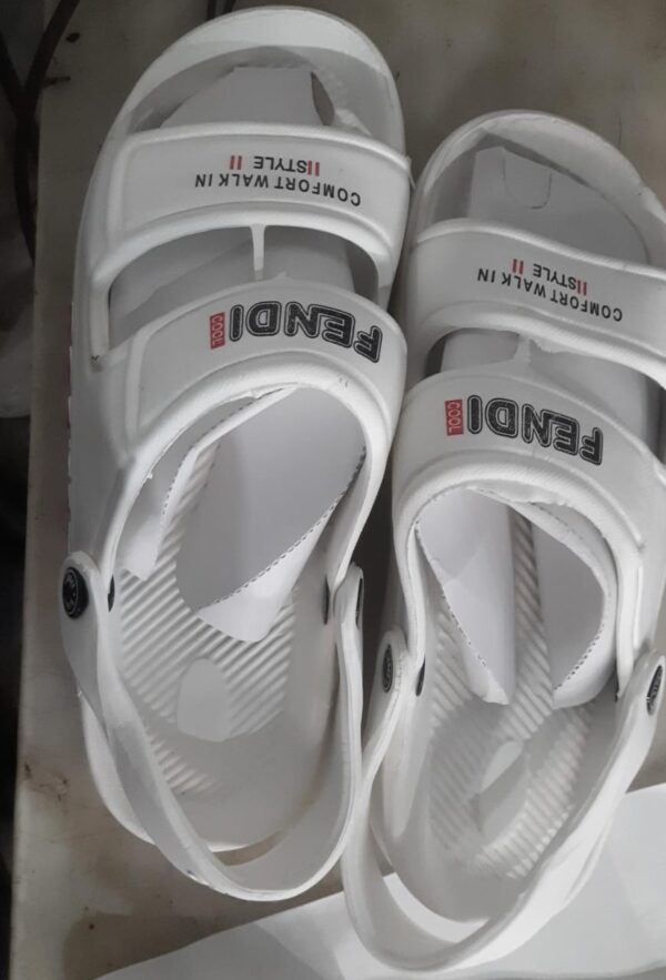 Flip Flops Sandals For Men Color White Size 42