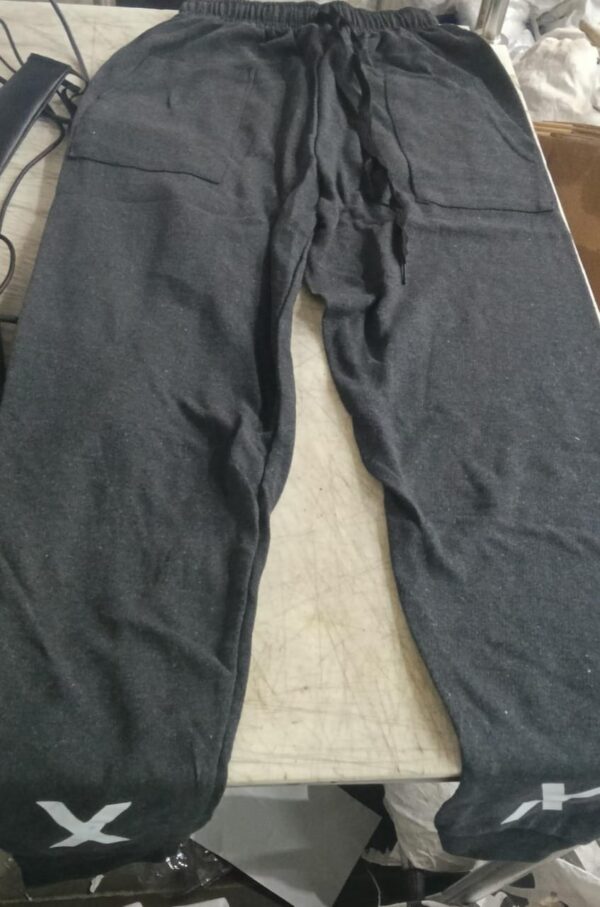 Mens Grey Color Track Pant Size Xxl